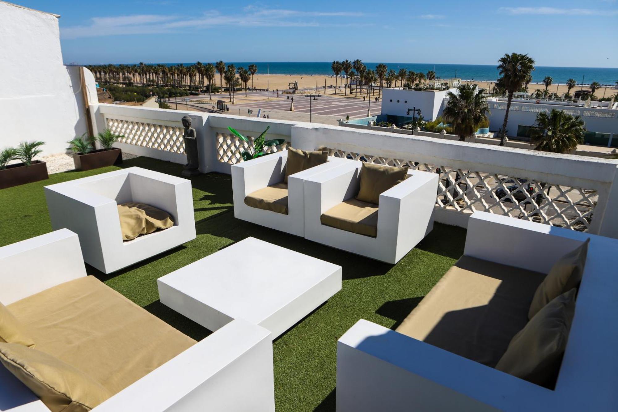 Valencia Luxury - Malvarrosa Beach Kültér fotó